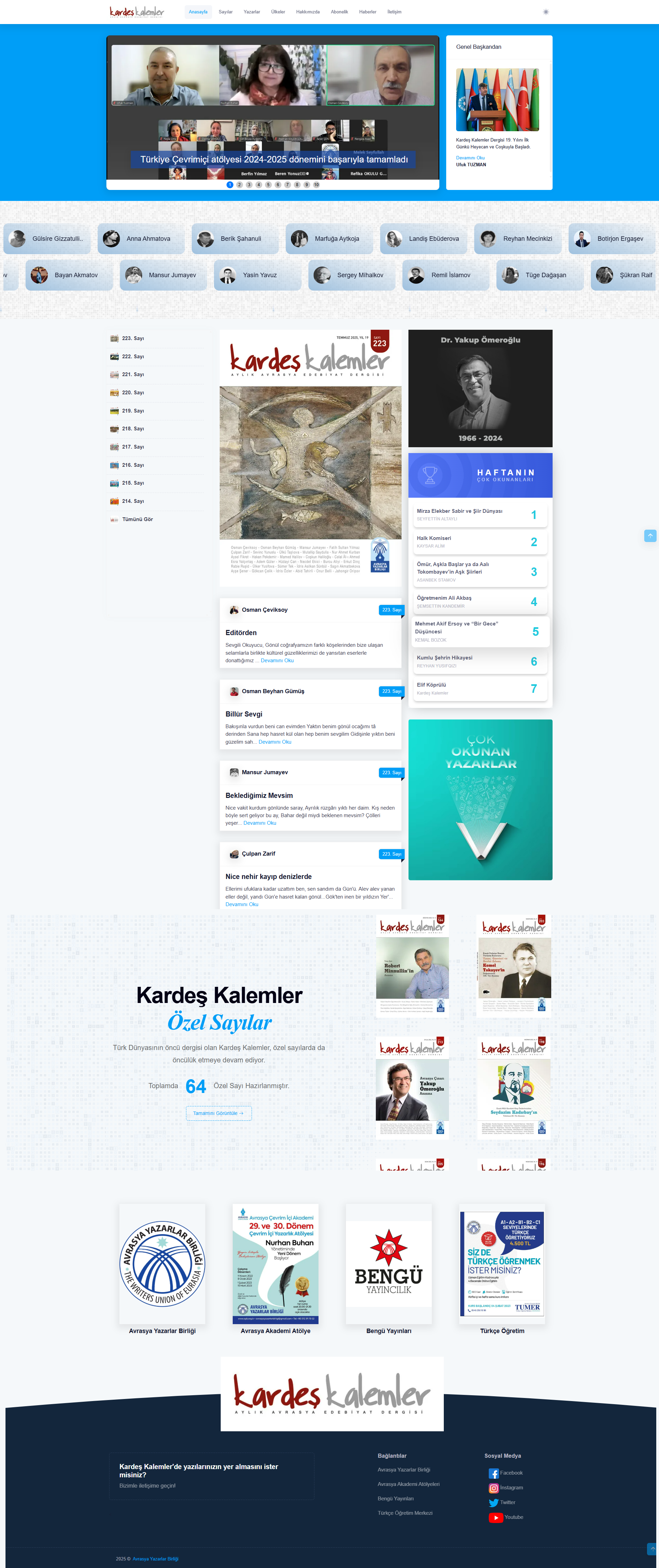 Kardeş Kalemler Dergisi